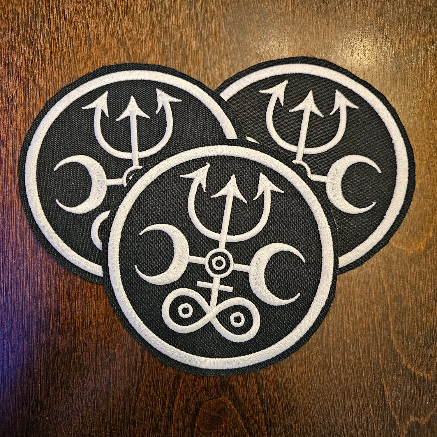 Image of Andy Howl sigil - 4inch embroidered patch