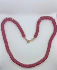 Image 3 of Red Trade Beads Necklace