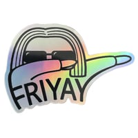 Friyay Holo Sticker