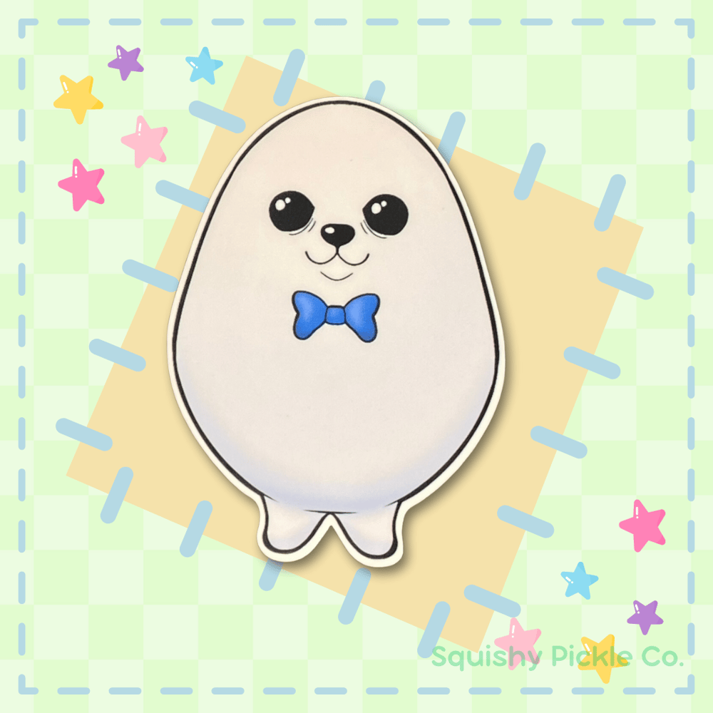 Image of Egg Dog Cute Ver. - Waterproof Vinyl Sticker