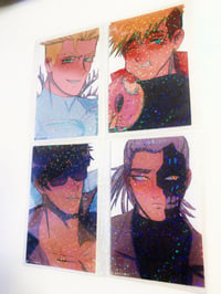 Image of trigun mini prints and photo cards