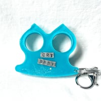 Image 1 of CRY BABY blue Keychain