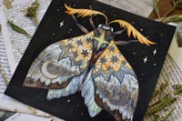 Image 5 of Golden Moth. Framed original art