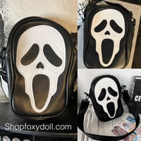 Image 1 of Ghost face cross body 