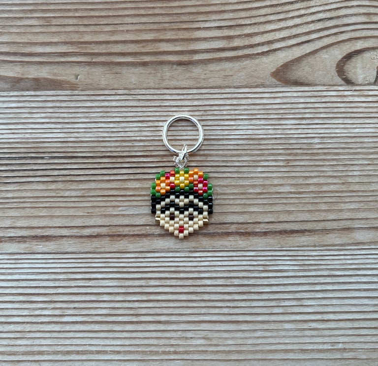 Frida (rød/orange/gul)