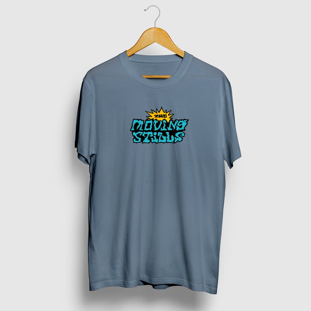 Image of The Moving Stills Blue Jean Tee
