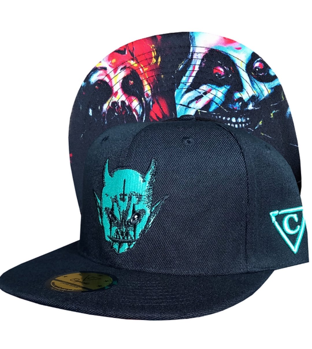 Limited edition cap/collab Capichecaps+Anna Scary | Horror artist