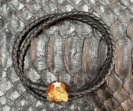 Image of Helmet Bronze & Gold & Gord Skull
