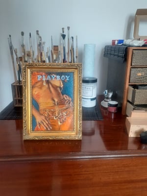 'Play Toy' 2023 Oil Painting Framed