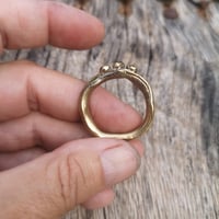 Image 1 of 3 Dot Brass Stacker, US 9.5