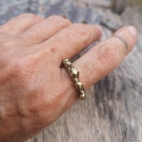 Image 2 of 5 Dot Brass Stacker, US 8.25