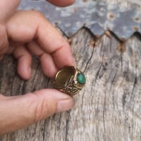 Image 4 of Chrysoprase Wide Band, US 6.5