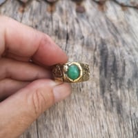 Image 1 of Chrysoprase Wide Band2, US 8.5