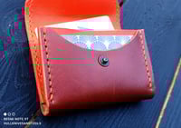 Image 5 of Wallet handmade leather cardholder wallet famous Buttero 