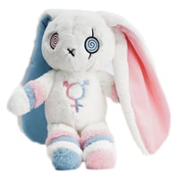 Gender Dysphoria Rabbit - Plush Stuffed Animal