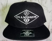 Image 2 of On-A-Mission™️ Diamond snapbacks 