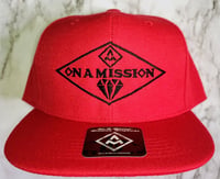 Image 4 of On-A-Mission™️ Diamond snapbacks 