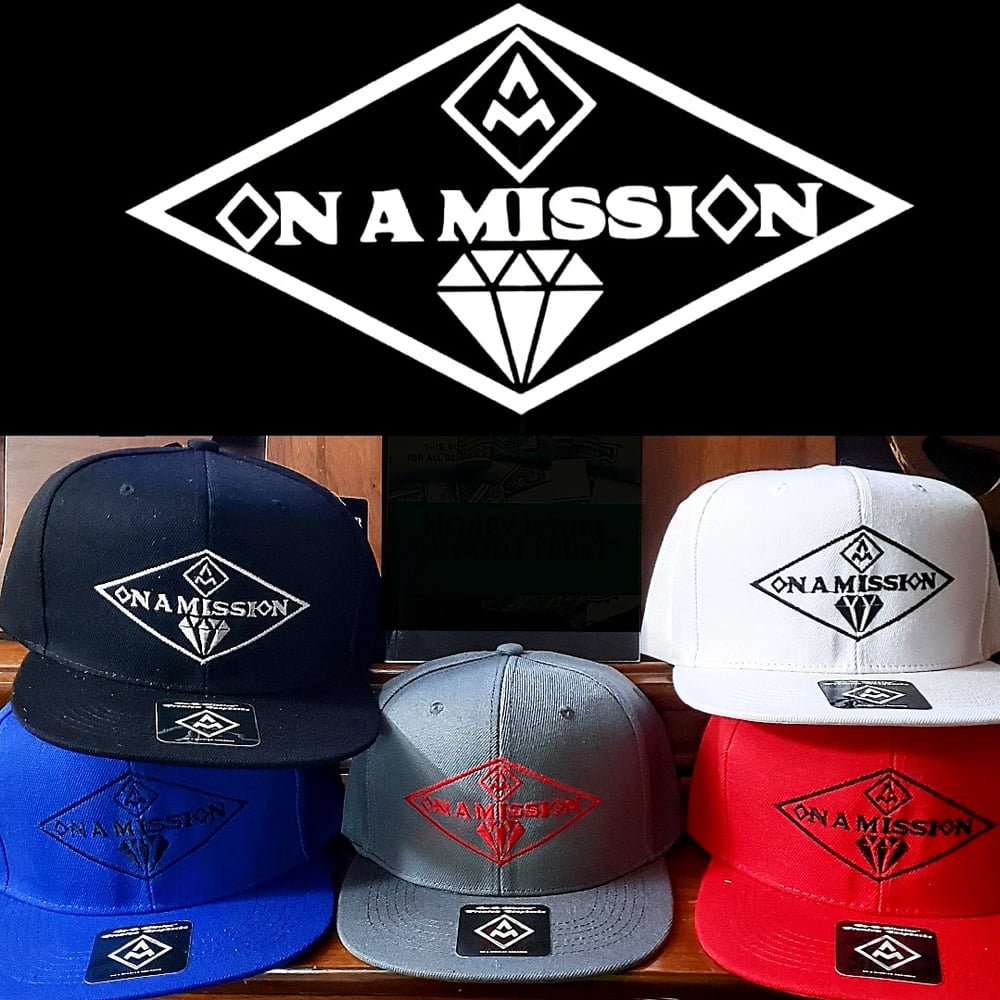 Image of On-A-Mission™️ Diamond snapbacks 