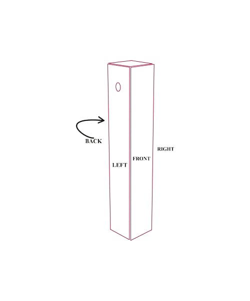 Image of Custom Engraved Bar Pendant Keychains