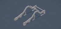 Image 1 of 63-66 Rear Back Half Assembly Miter Cut C10