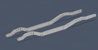 1967 C10 SWB Factory Frame 3D Model