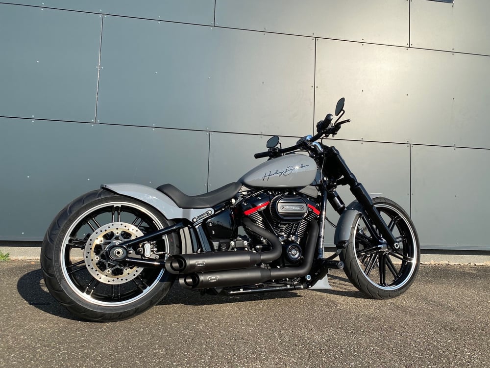 Image of Scarico a sonorità variabile meccanica per Softail Breakout 