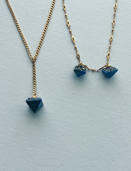 Image of THE BLUE SET • Lapis Lazuli Necklace Set