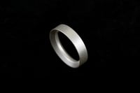 Image 2 of Plain, minimal ring in Sterling silver
