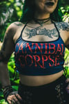 Cannibal Corpse Lace Up Top - Size Small