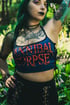 Cannibal Corpse Lace Up Top - Size Small Image 2