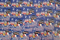 Image 1 of Pack of 25 8x8cm Inverness CT On Tour Football/Ultras Stickers.
