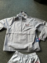 Image 4 of Labor Day Embroidered Champion Packable Jacket
