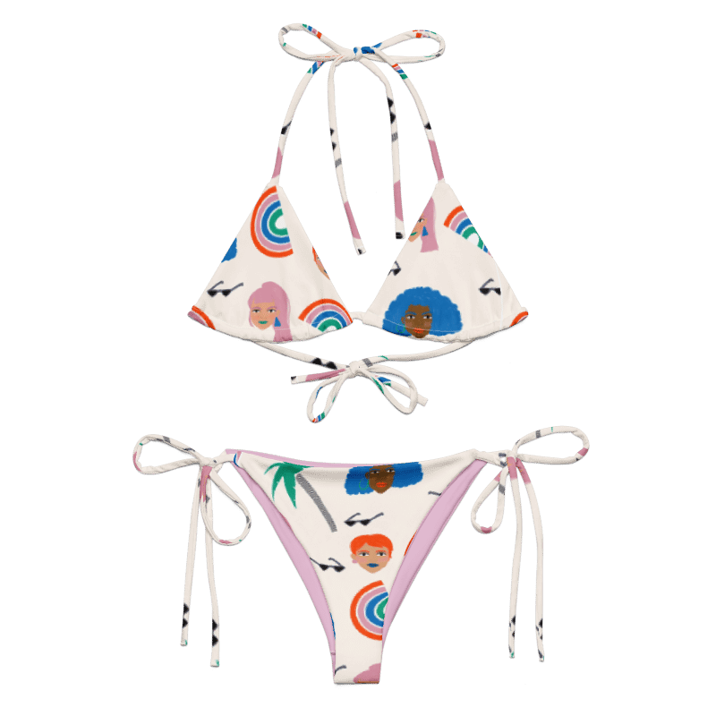 Image of Babes in the Tropic Triangle bikini