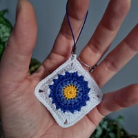 Image 4 of BoTINYcal Granny Square Keychains