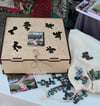 Wooden puzzles, based on artworks