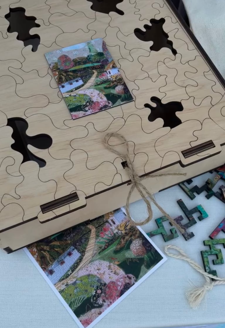 Wooden puzzles, based on artworks Image 2