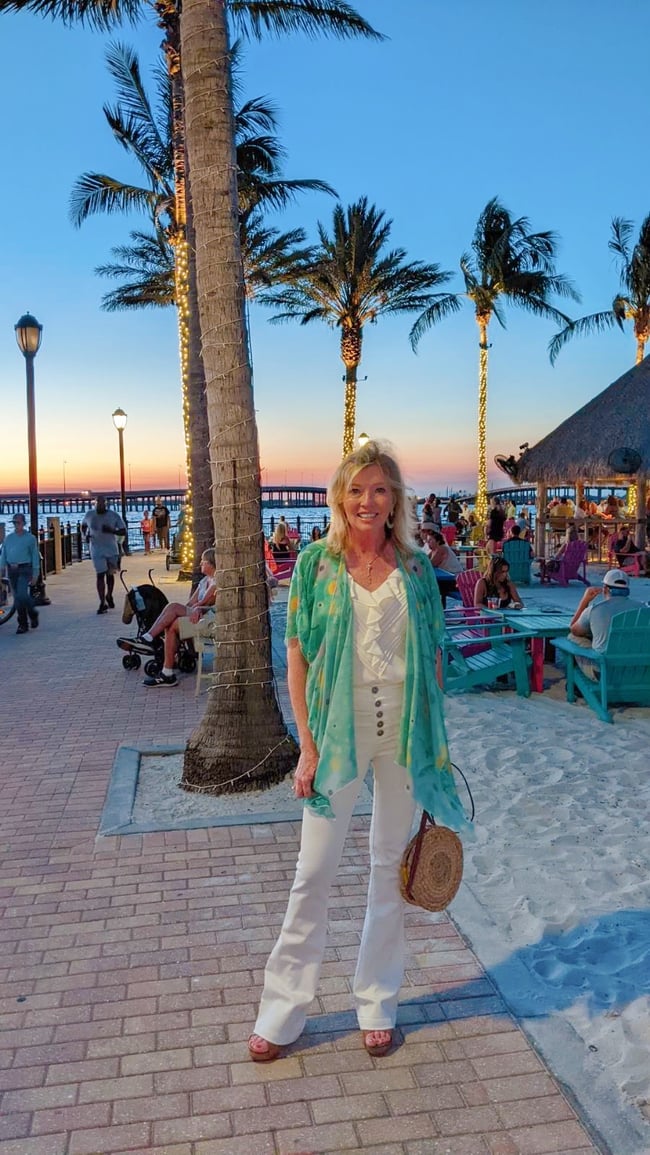 Wildflower Power - Draped Kimono