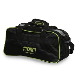 Storm 2 Ball Tote Checkered Black/Lime | PinPointGuam