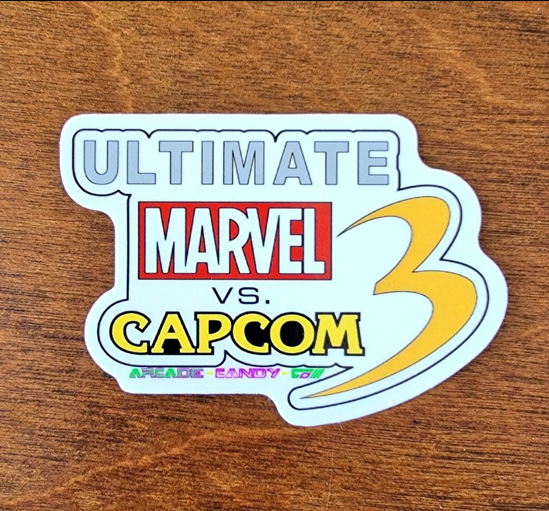 Image of Ultimate Marvel vs Capcom 3 Pin/Keychain Set