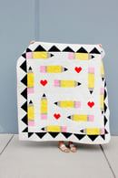 Image 1 of the BACK TO SCHOOL QUILT Pattern PDF