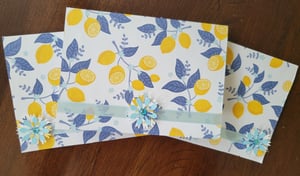 Image of Lemons and Blue Branches