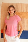 Q Basic Tee- Candy Pink