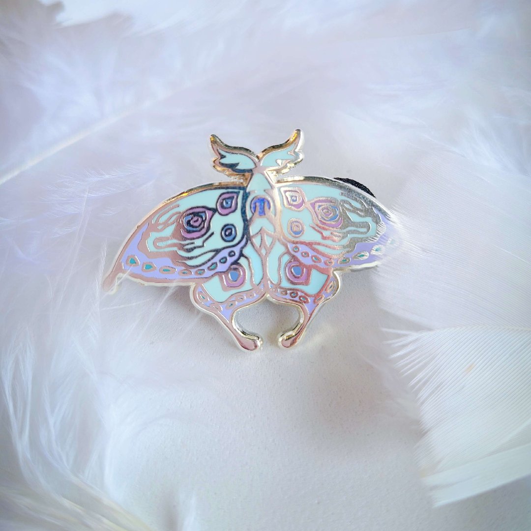 Image of Divinity Manifest - Athena Inspired Enamel Pin