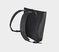 Image 2 of Abstract Doll vegan leather backpack
