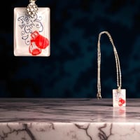 Fight like a girl necklace