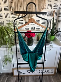 Image 3 of green swimsuit 