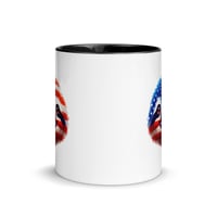 Image 6 of Independence Day Sloth USA Flag Coffee Mug