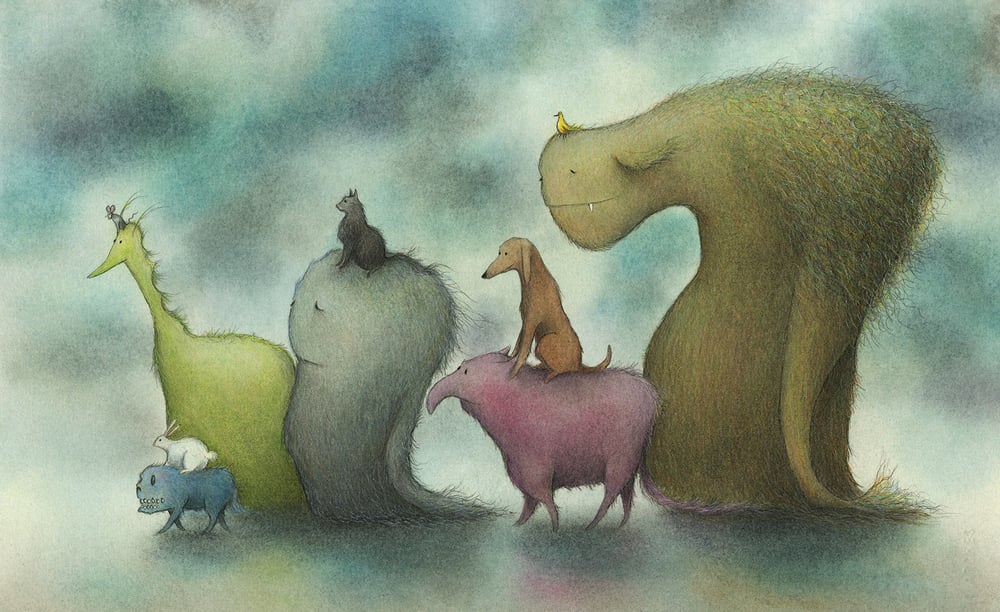Image of The Common Cause Of Living Things-LIMITED EDITION PRINT