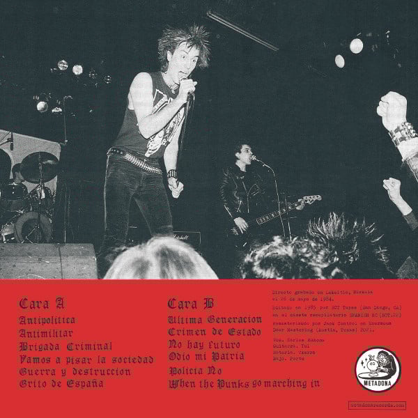 R.I.P. - "Lekeittio '84" LP + Booklet
