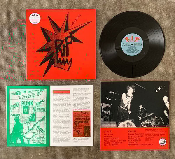 R.I.P. - "Lekeittio '84" LP + Booklet